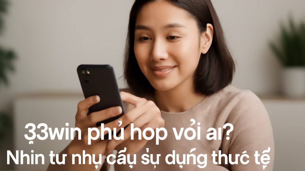 33win: Trải nghiệm giải trí và theo dõi Xổ Số tiện lợi cho người mới