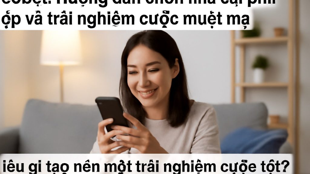 789bet: Hướng dẫn chọn nhà cái phù hợp và trải nghiệm cược mượt mà