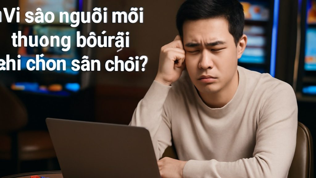 Vì sao người mới thường bối rối khi chọn sân chơi? Minh họa: Vì sao người mới thường bối rối khi chọn sân chơi?